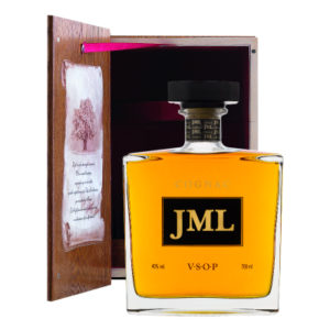 Cognac JML Carafe dans le Livre en Bois